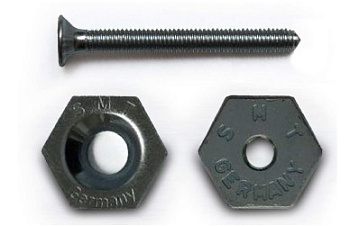 Комплект механического профилированного соединения ленты "SMT-VINT" (200 шт. соединителей+бита)