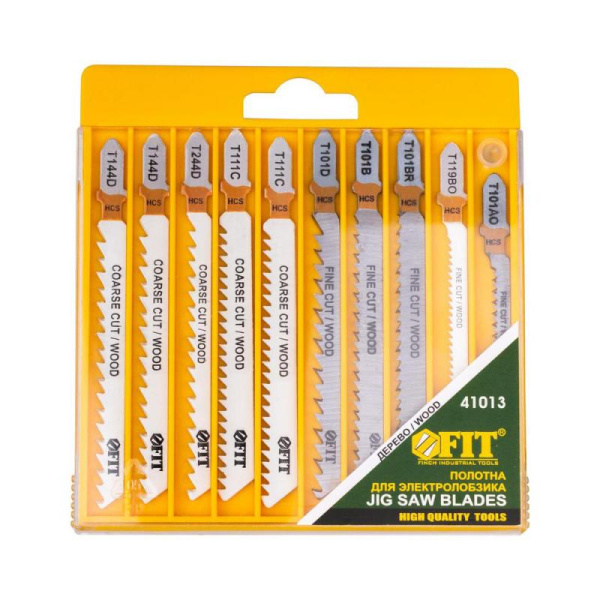 Набор полотен для электролобзика 10шт (уп)