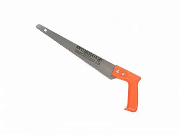 Ножовка по дереву 300мм, шаг зуба 4мм, пластмассовая ручка)