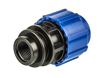 Муфта 52002534 25ммх3/4" внутренняя резьба, компрессионная, для ПЭ труб, (шт.)