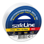 Изолента 19мм*20м ПВХ, серо-стальная Safeline