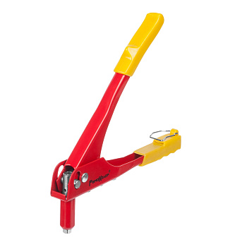 Заклепочник механический, насадки 2,4мм, 3,2мм, 4,0мм, 4,8мм, ключ для насадок, 250мм, (шт.)