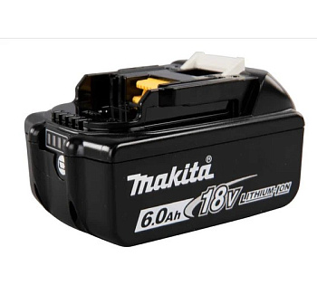 Аккумулятор BL1860B Makita (LXT 18B, 6Ач, индикатор заряда)