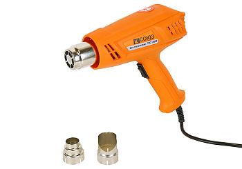 Фен технический Союз, 1800 Вт, 2 ступени, 2 насадки