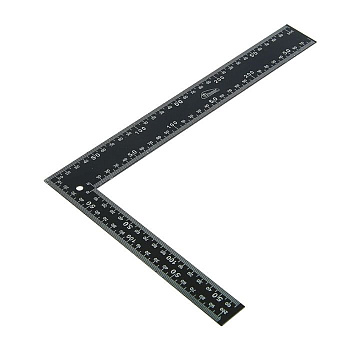 Угольник 600*400мм металлический, двусторонняяя разметка/ РемоКолор