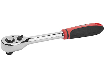 Трещотка для торцевых головок ЗУБР МАСТЕР 1/2" Cr-V 72 зубца