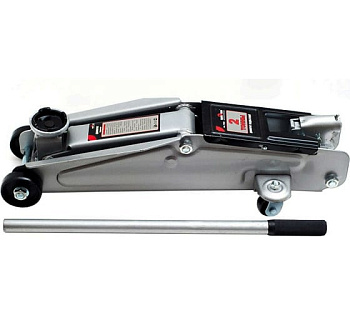 Домкрат гидравлический подкатной 2 т 135-330 кейс сервис ключ 75001