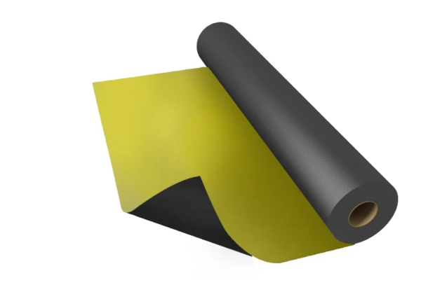 Мембрана ПВХ Protan GEOS 2,0 мм (2,2м*20м),черный/желтый сигнальный слой 