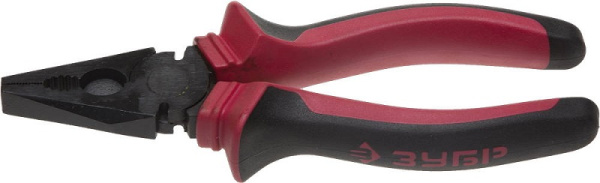 Плоскогубцы 160мм комбинир. маслобензостойкая рукоятка оксид.покрытие с полировкой