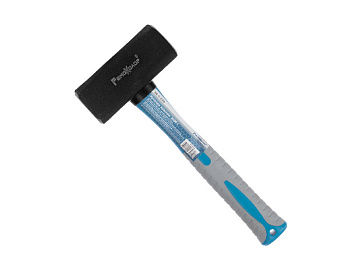 Кувалда кованая, фиберглассовая рукоятка, вес 2000г, длина рукоятки 250мм