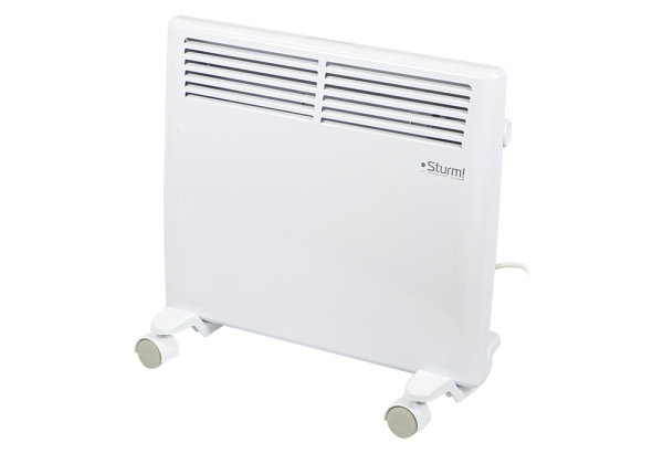 CH1001RF Конвектор 1000Вт,X-shape, колёса,мех.термост,напол,защ.от перегр/опрок.Sturm!
