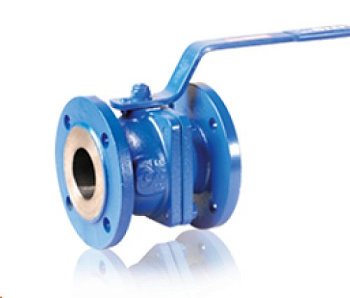 Кран ст. шар.нж DN 50/ 40 PN40 фл.180мм PR/задв.