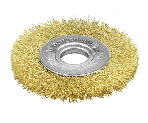 Щетка дисковая P.I.T. 125x0,3мм посадочное 22,2 мм(APLS12-U125)