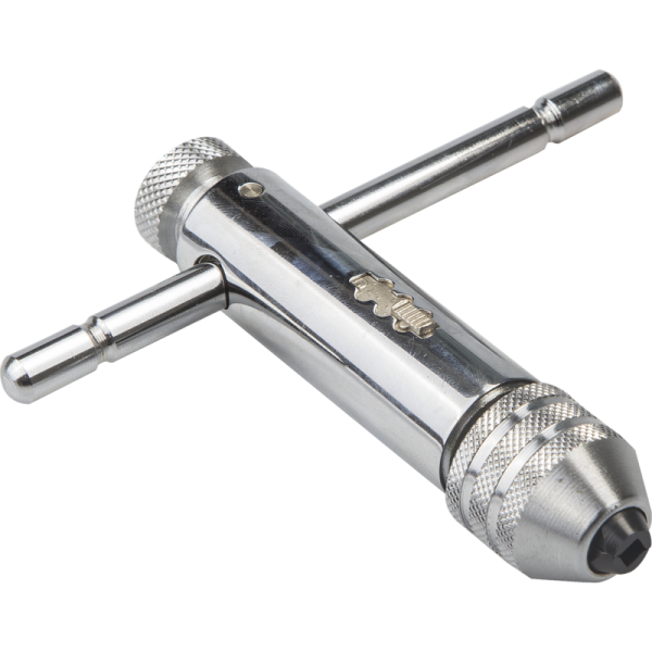 Метчикодержатель Т-образный, держатель с храповым механизмом и реверсом, М5-М12 L-110мм/L-120мм, ЗУБ