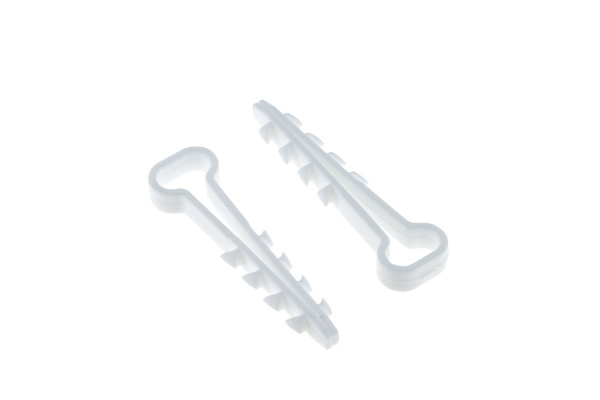 Дюбель-хомут 8-5мм стеновой для плоского кабеля