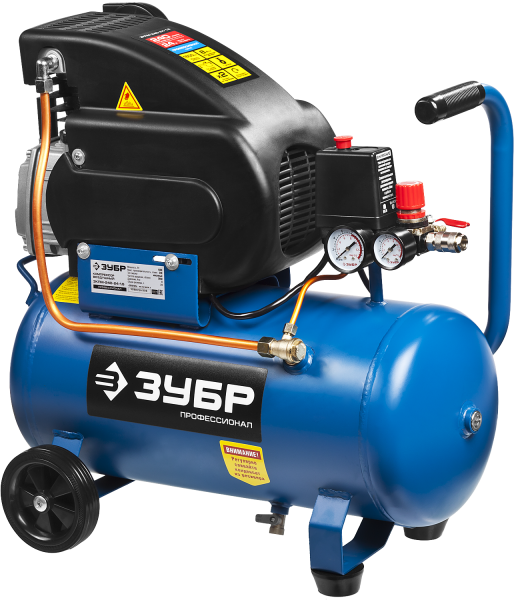 Компрессор  масляный, 1500 Вт, 24л, ПРОФ ЗУБР