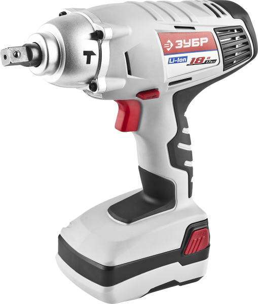 Гайковерт аккумуляторный  Зубр ЗГУА-18-Ли К