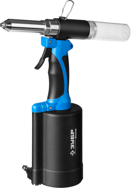 Заклепочник пневматический, для заклепок из нержав стали, 2,4-3,2-4-4,8мм ЗУБР