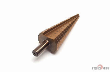 Сверло 4-20 мм ступенчатое 9 ступеней Р6М5К5 АвтоДело 40820