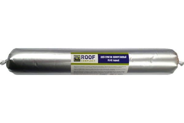 Герметик ROOF COMPLECT полиуретан серый 600мл/20шт 