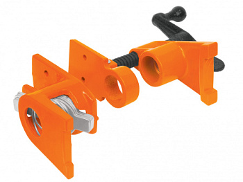 Струбцина трубная 3/4 корпус чугун 