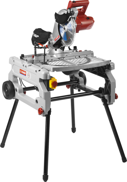 Пила торцовочная комбинированная на ножках, 1800 Вт, 355мм, МАСТЕР