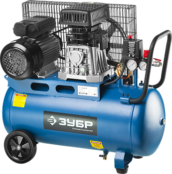 Компрессор ременной масл., 2200 Вт, 50л, 360л/мин, ПРОФ ЗУБР