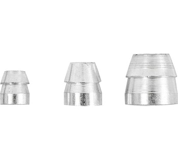 Клинья для молотка и топора кольцевые 3шт 10*8,12*10,14*13мм Курс 44462