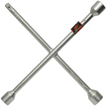 Ключ баллонный крест 17*19*22*1/2" D=14 мм АвтоДело 30712