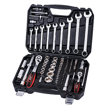 Набор инструмента 82 пр. 1/2" 1/4" 6 гр. AVS TS-82 A07823S