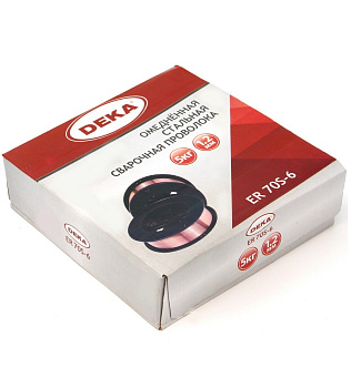 Проволока сварочная DEKA ER70S-6 1,2мм 5кг в катушке