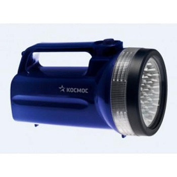 Фонарь прожектор 19св/д 860LED (4*R20.4R25) синий пластик,влагозащитный