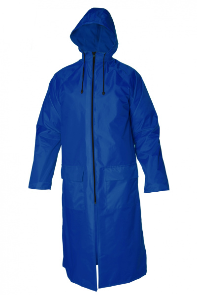 Плащ влагозащитный Комфорт (Таффета/ПВХ, 225), синий