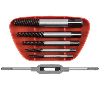 Набор экстракторов Профи 5шт. с метчикодержателем FIT