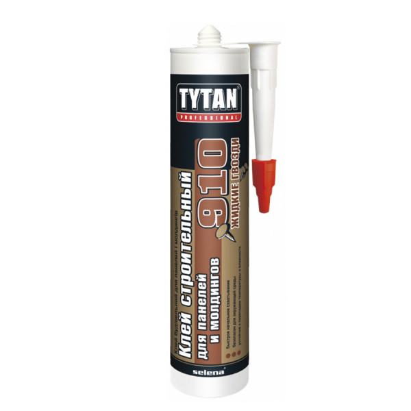 Клей строительный для панелей и молдингов № 910 белый Tytan Professional 440 мл