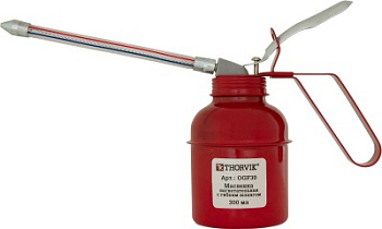 Масленка 300мл с гибким наконечником Thorvik 204551t