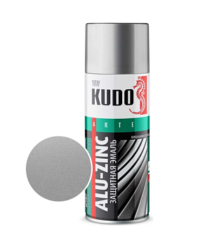 Краска универсальная алюминиево-цинковая 520мл KUDO