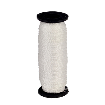 Нить крученая разметочная белая, 50м