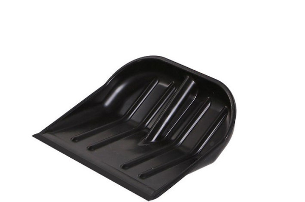 Лопата снегоуборочная пластиковая,512*408мм, с планкой, без черенка