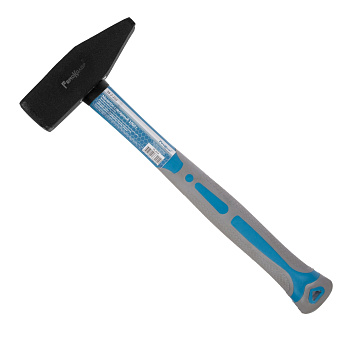 Молоток слесарный, кованый, фиберглассовая рукоятка, 1000 г (шт.)