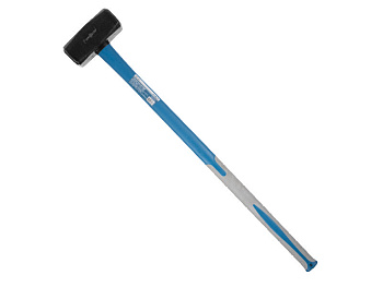 Кувалда кованая, фиберглассовая рукоятка, вес 4000г, длина рукоятки 900мм
