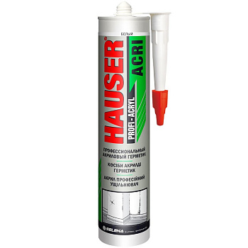 Герметик Акриловый белый ACRI Hauser 260 мл