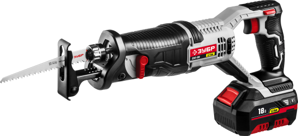 Пила сабельная акк, 18В, СТАНДАРТ ЗУБР