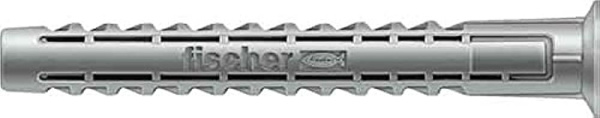 Дюбель 6*50 нейлон SX R с буртом Fischer