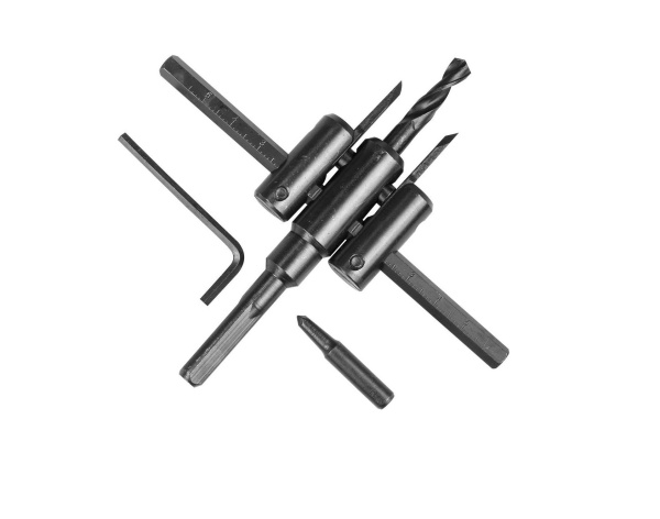 Сверло 40-120мм по дереву регулируемое, двухрезцовое STAYER "Балеринка"