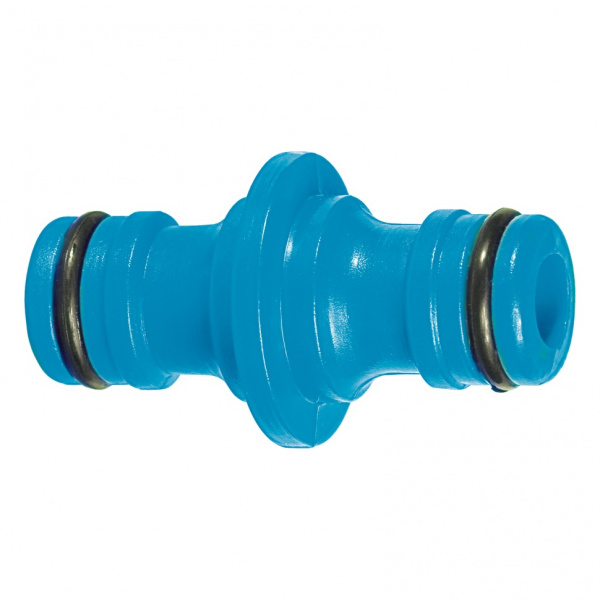 Переходник-соединитель штуцерный пластиковый,двухсторонний для шланга