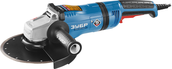Углошлифовальная машина (болгарка), 2100ВТ, 230мм, ПРОФ ЗУБР