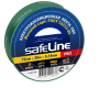 Изолента 19мм*20м ПВХ, зеленая Safeline