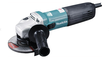 Углошлифовальная машина УШМ GA5040C Makita  (ф125мм,1400Вт,2800-11000об\м,2.5кг,кор,муфта SJSII,anti-restart,пл. пуск)