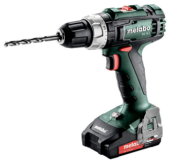 Шуруповерт Акк. BS 18 L 50Нм,2*2Ач Metabo кейс 